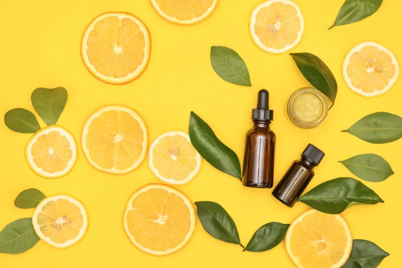 organic bio cosmetics with vitamin cvitamin c serum cream with vitamin c