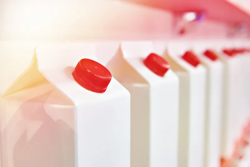 packaging for pasteurized dairy products