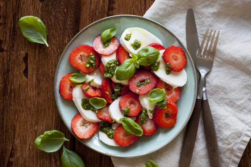 strawberry caprese