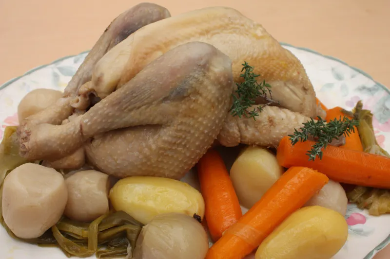 poule au pot - french cooking