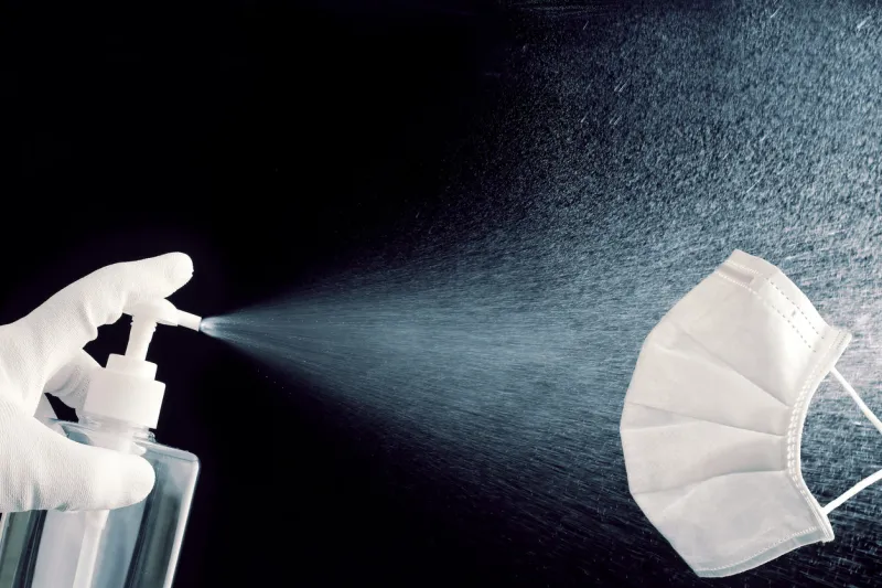 mask, gloves, disinfection, spray, prevention, infection, hand, palm, influenza, virus, epidemic, sterilization, pathogen, corona