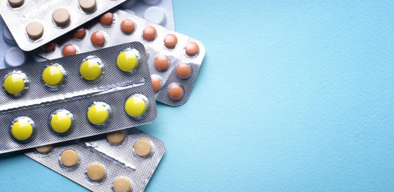 medicine pills in packspills in blister pack,capsules and pill packed in blisters