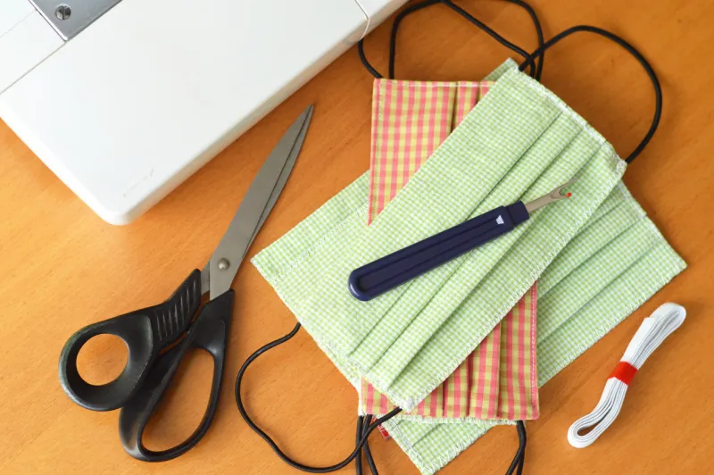 sewing protective cotton medical mask handmade protective face masks