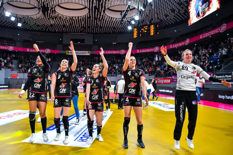 women's handball championship - brest win title