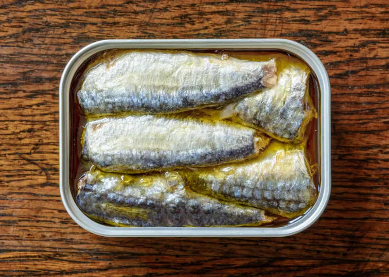 Sardines en conserves