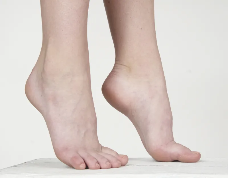 Exercices de pointes de pieds