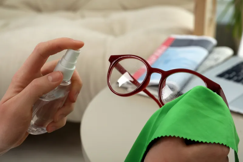 produit nettoyage lunettes