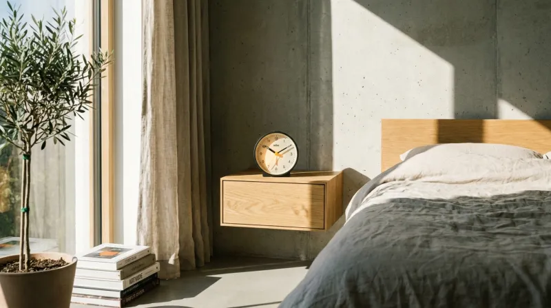 chambre contemporaine et lumineuse