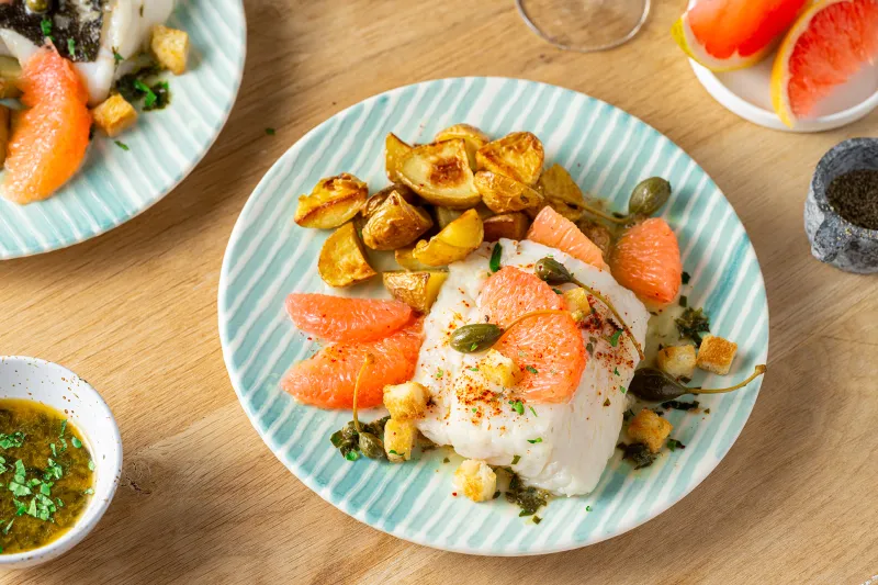 cabillaud à la grenobloise