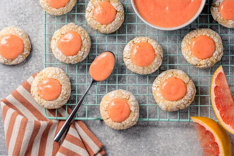 cookies au pamplemousse