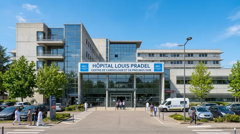 hôpital Louis Pradel à Bron 