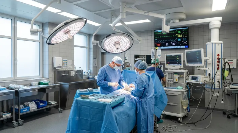 salle d'opération moderne 