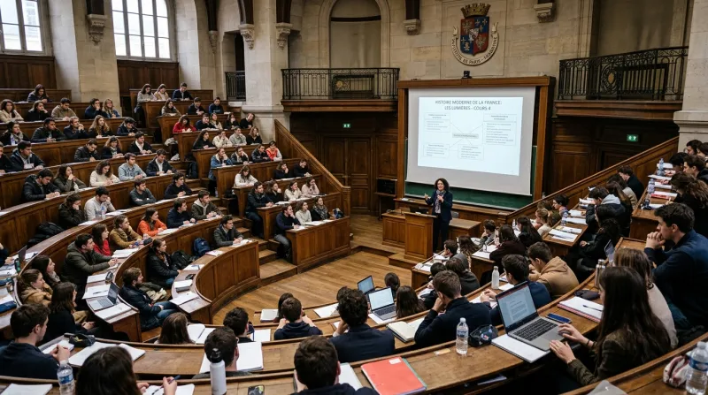  amphithéâtre d'une université 