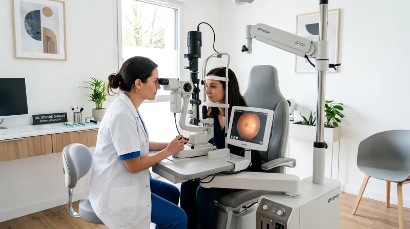 équipement d'examen ophtalmologique 