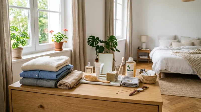  vêtements et accessoires de toilette 