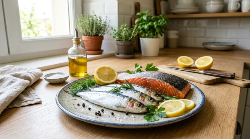 poissons gras frais