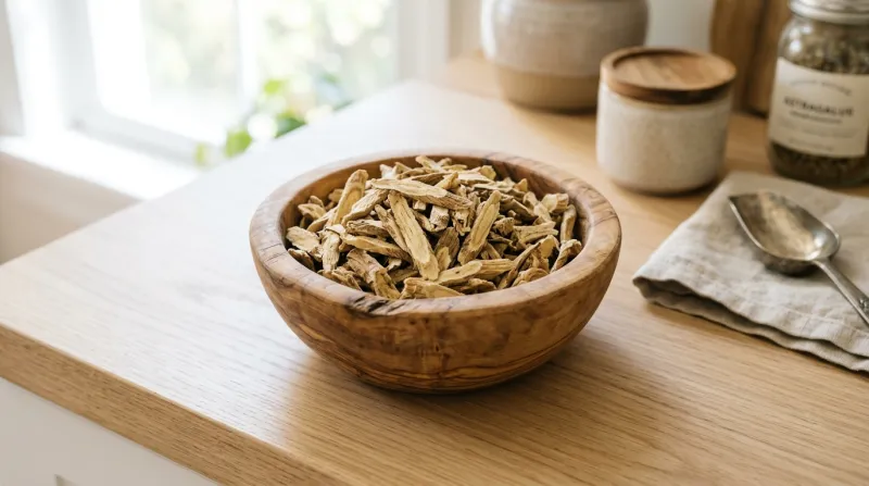 racines d'astragale séchées 