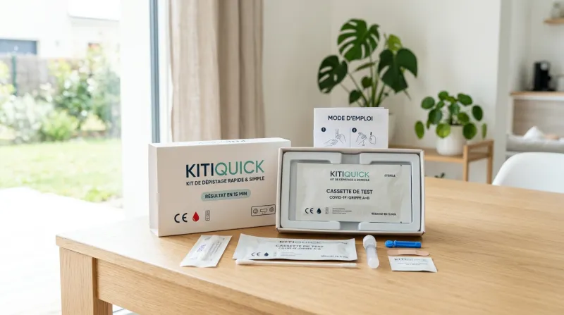 kit de dépistage médical à domicile