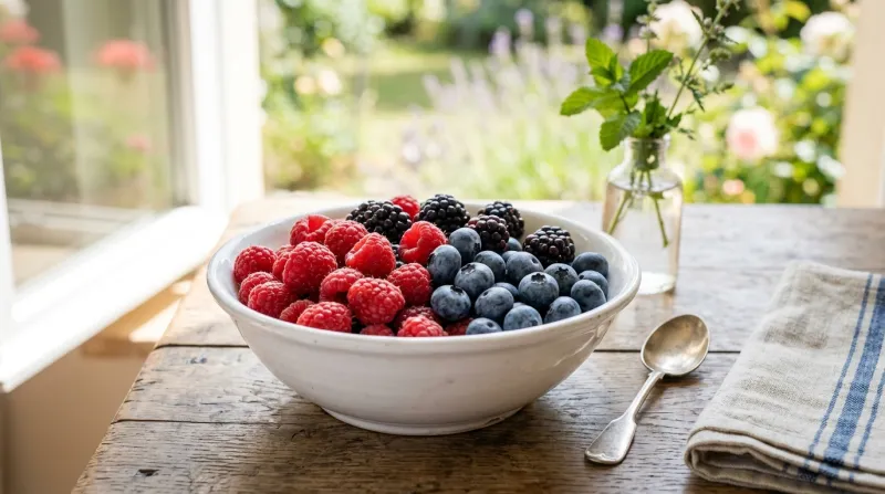 fruits rouges frais 