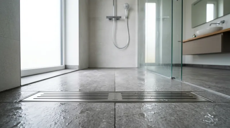  bonde de douche en acier