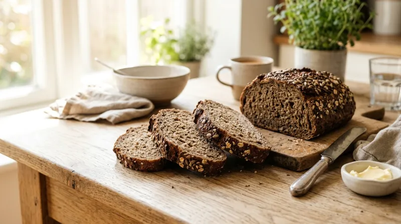  tranches de pain de seigle complet 