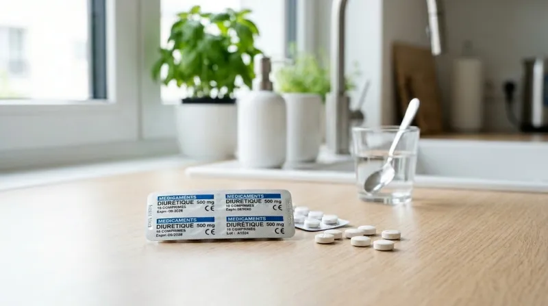  comprimés et plaquette de médicaments 