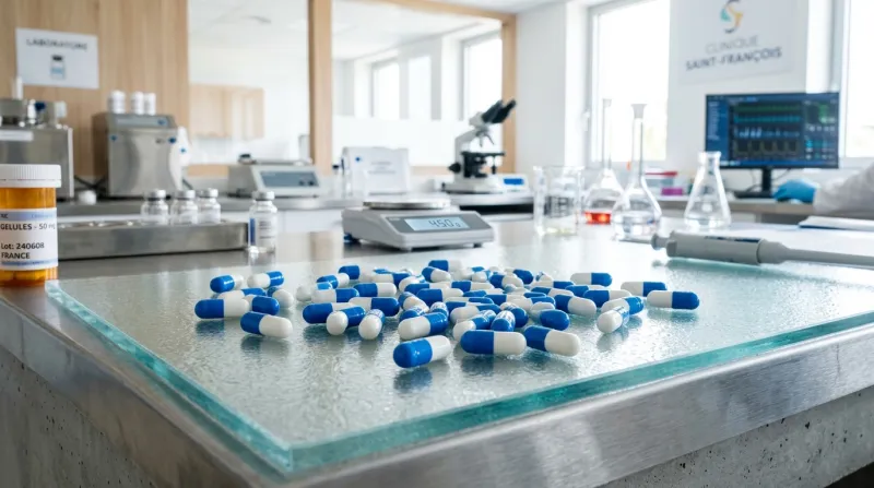  gélules pharmaceutiques