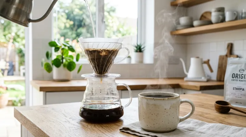  cafetière à filtre manuelle en verre