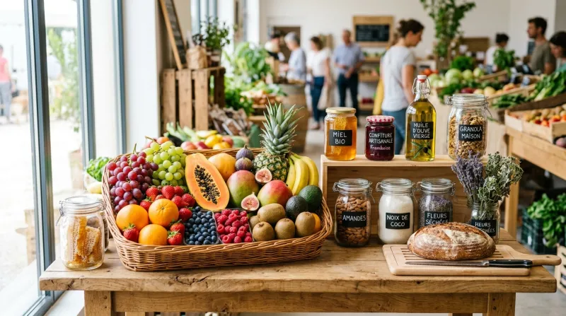 fruits frais variés