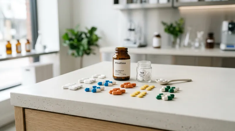 gélules et comprimés pharmaceutiques