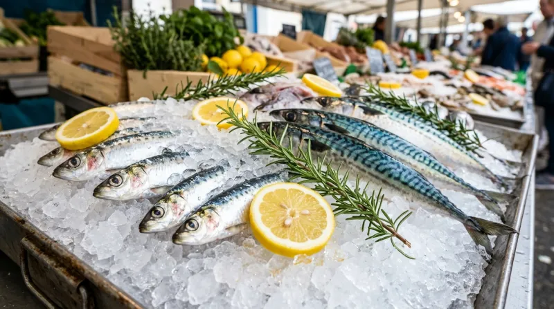  sardines et maquereaux frais 