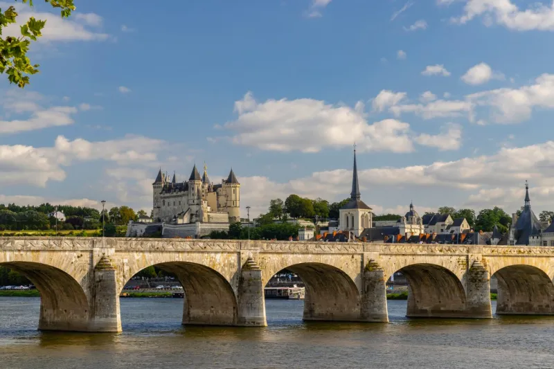 chateau de saumur (saumur castle), pays de la loire, france