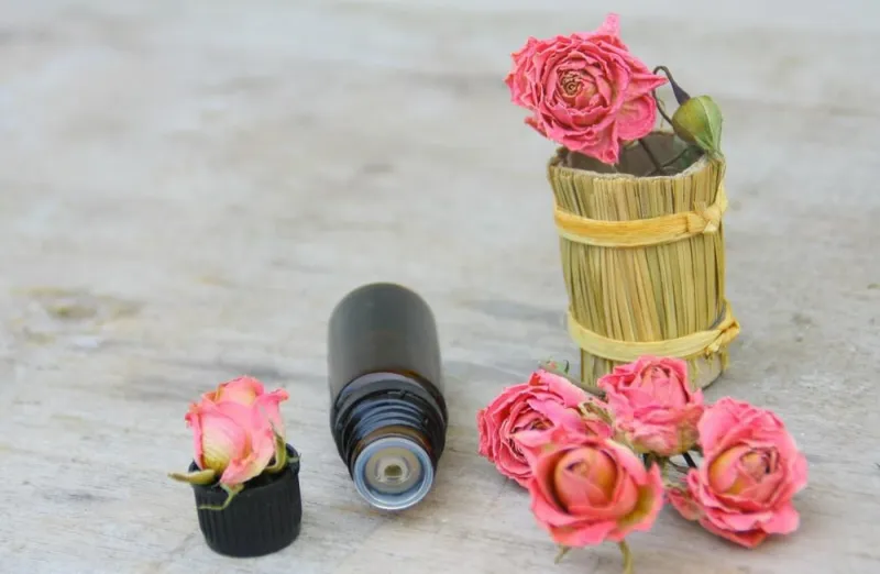 huiles essentielles de roses sches,vertu hydratante et rafferm