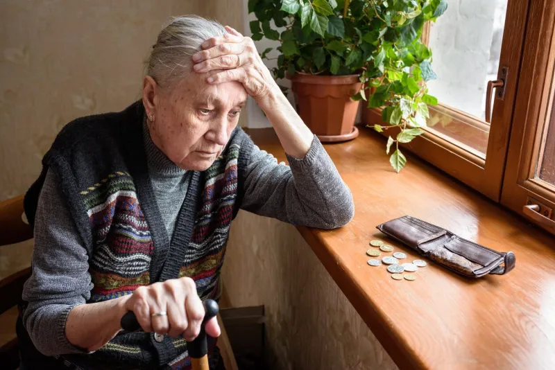 the concept of old age, poverty, austerity