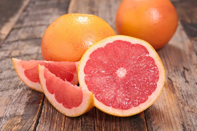 red grapefruit
