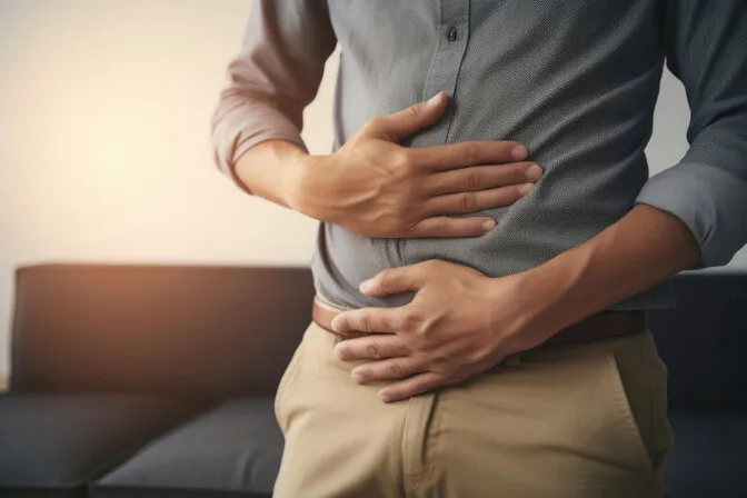 experiencing severe abdominal discomfort generative ai