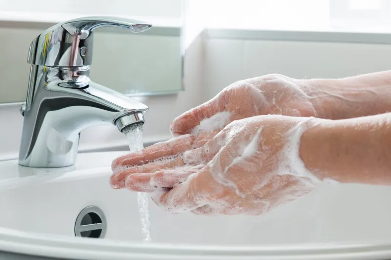 hygiene cleaning hands washing hands