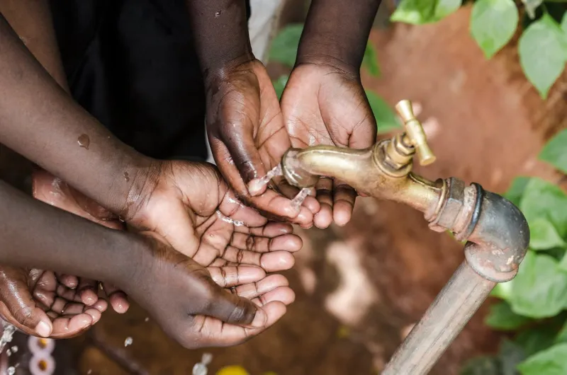 water scarcity is still affecting one sixth of earth's population african children in developing countries suffer most from this problem, that causes malnutrition and health problems