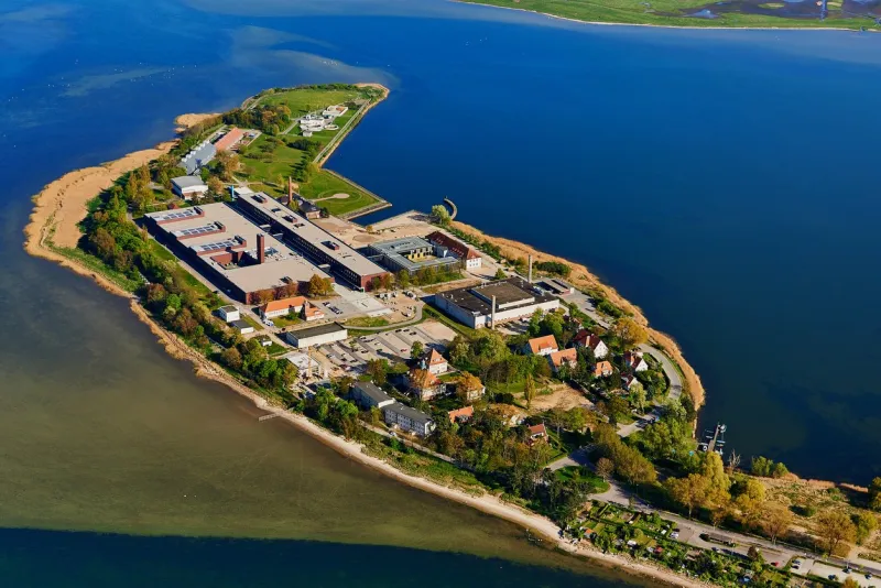 foschungsinsel riems im greifswalder bodden, sitz des friedrich löffler instituts