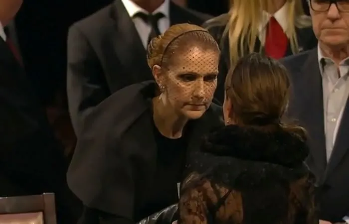 vidéo grab - celine dion assiste au service commémoratif public pour son mari rene angelil tard dans la basilique notre-dame le 21 janvier, 2016 montréal, canada par image piscine photo via abacapresscom, montréal canada 531 369 003