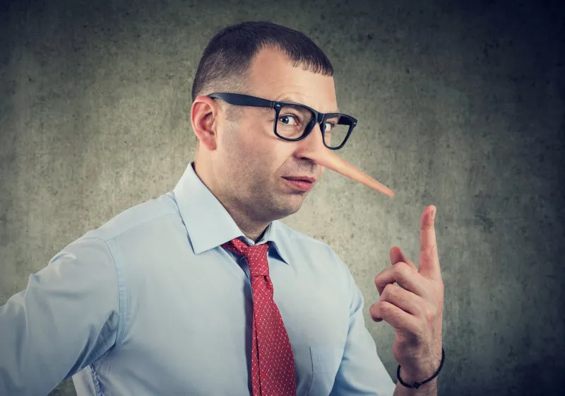 a liar business man and financial advisor