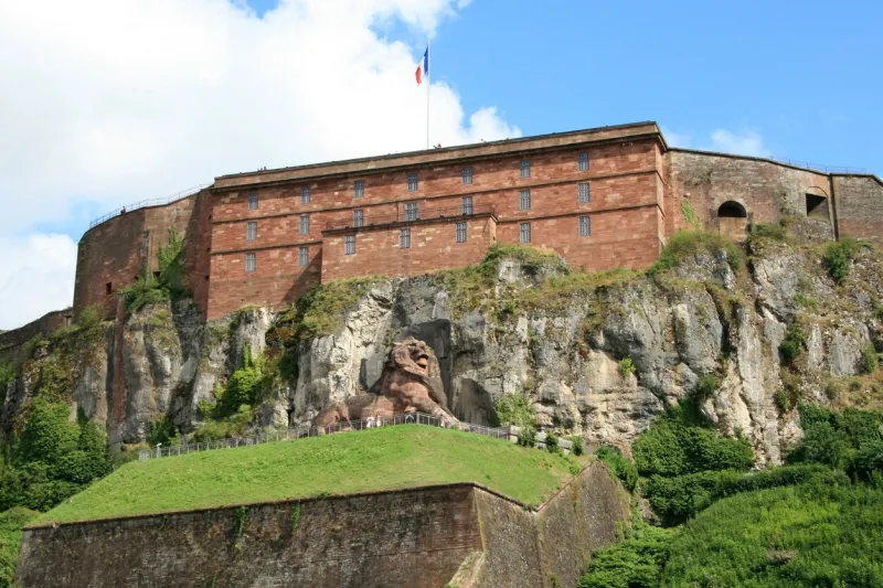 monumental sculpture in belfort, france