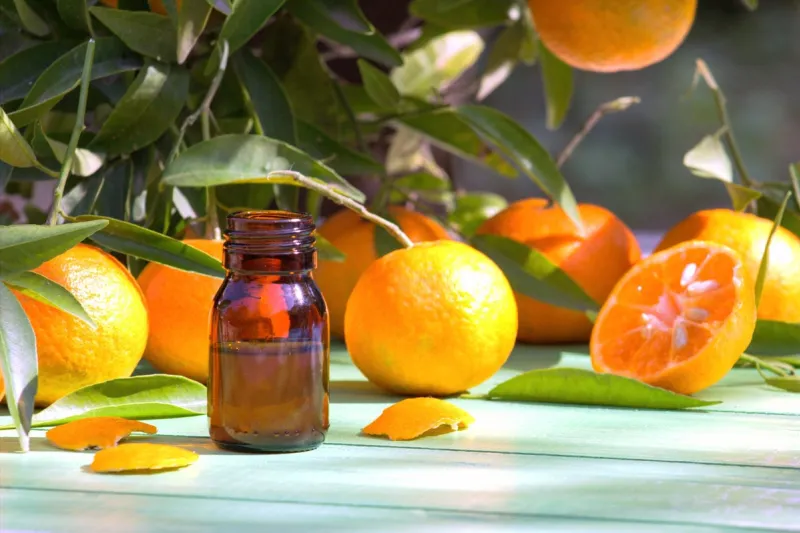 natural cosmetic product mandarin essential oil