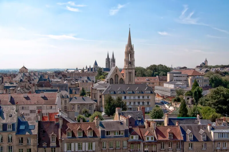main city of lower normandy