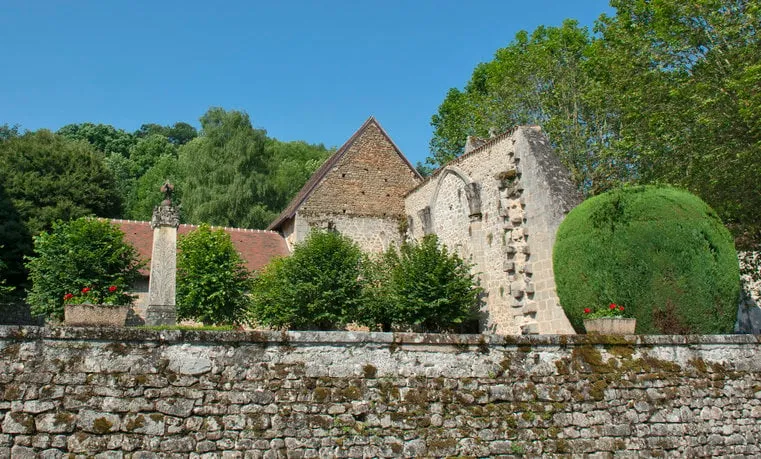 church of moutier d ahun, in the creuse, limousin, france