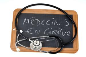 médecins en grève