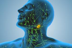 ganglion enflé au niveau du cou