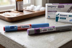 stylos injecteurs Ozempic et Wegovy