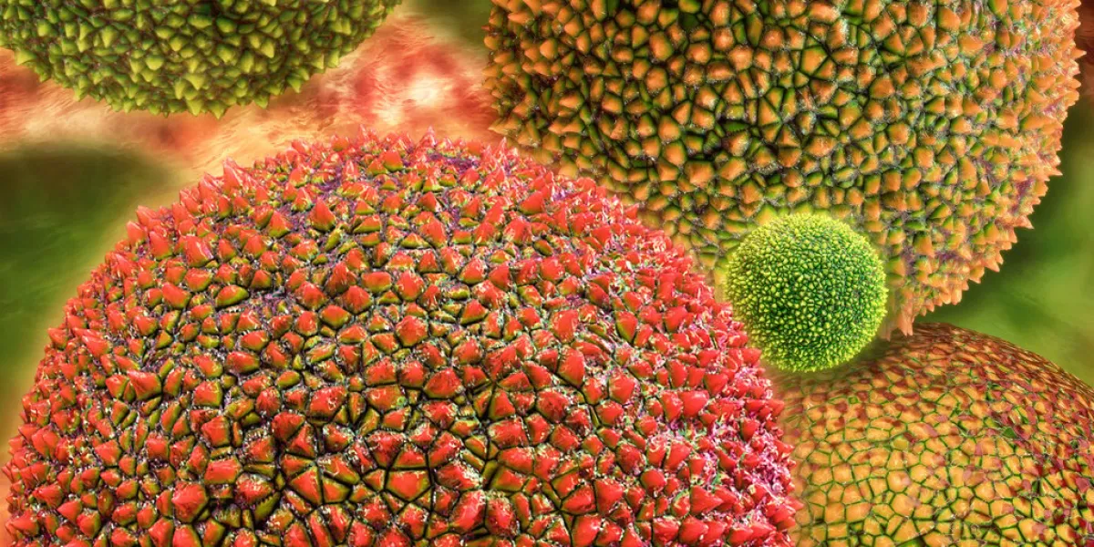 pollen - 3d rendered illustration