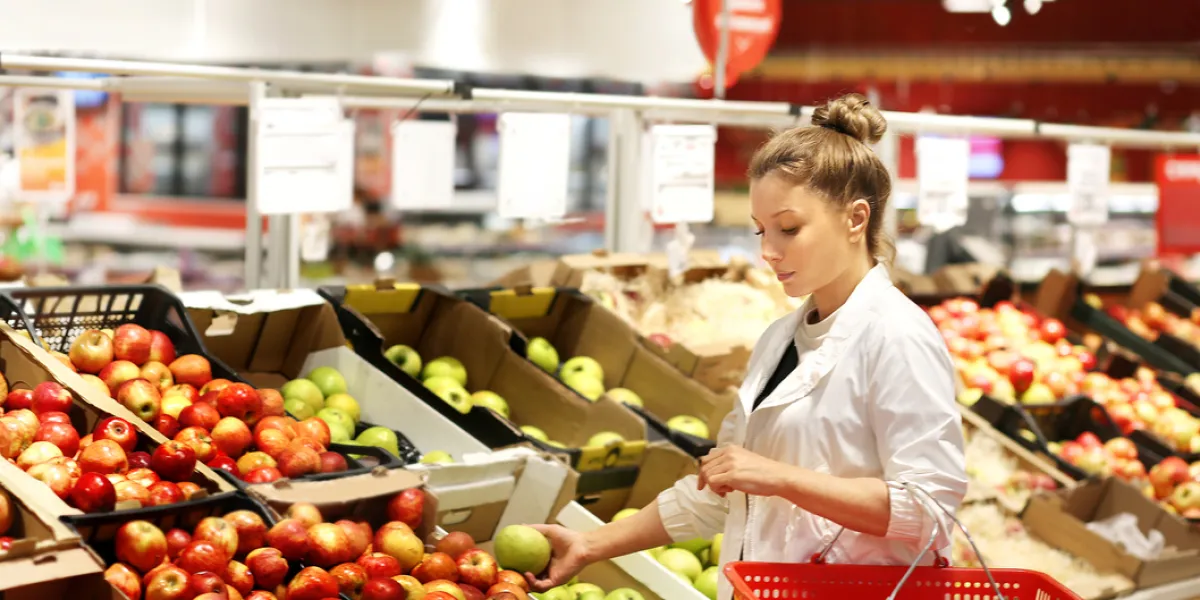 fausse étiquette carrefour